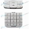 Klávesnica Nokia 6270 veľká a malá strieborná Originál