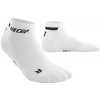 CEP The Run Socks 4.0 Low Cut kotníkové ponožky pánské Barva: Bílá, Velikost: III
