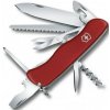 Multifunkční kapesní nůž Victorinox Outsider 111 mm červený s pojistkou čepele