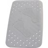 Ridder Platfus Protišmyková podložka do vane 38 × 72 cm, sivá