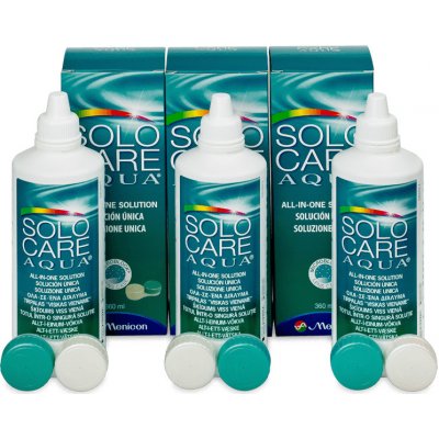 Menicon Solocare Aqua 3 x 360 ml