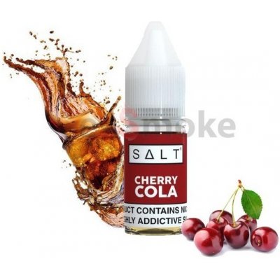10 ml Cherry Cola JUICE SAUZ SALT e-liquid, obsah nikotínu 10 mg