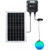 Aigostar B.V. | Aigostar-LED RGBW Solárny luster MESH 35W/3,7V 8000 mAh 2700K-6500K IP65 pr. 30 cm | AI1997