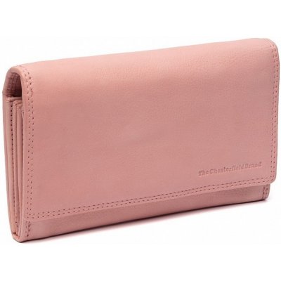 The Chesterfield Brand Dámská kožená peněženka RFID Montreal C08.0436 růžová