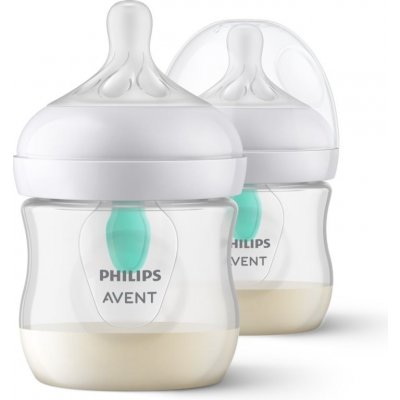 Philips Avent Natural Response AirFree dojčenská fľaša 0 m+ 2x125 ml