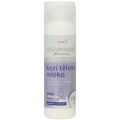 Vivaco VIVAPHARM-Telové mlieko s kozím mliekom\s200 ml