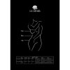 Le Désir Lace Sleeved Bodystocking Black