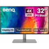 BENQ PD3225U, 32W LED MONITOR DARK GREY 9H.LLYLA.TBE