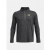 Chlapčenské tričko Under Armour UA Tech Textured 1/2 Zip Šedá YLG