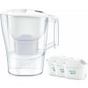 Džbán na vodný filter Brita Aluna Maxtra Pro 2,4 l biely + 3 filtračné vložky Maxtra Pro Brita