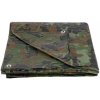Plachta Tarpaulin Khaki 4x6 m, 80 g/m, zakrývacia, oliva/kamufláž, s okami