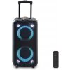 Nedis | Nedis SPPT2480BK - LED RGB Nabíjací reproduktor 240W/4000 mAh + diaľkové ovládanie | NE0726