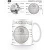 Hrnček Star Wars - Death Star Sketch, 0,33 l