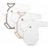 Rastúca výhodná sada, 3x Body pre bábätko Nature - béžová/taupe/biela