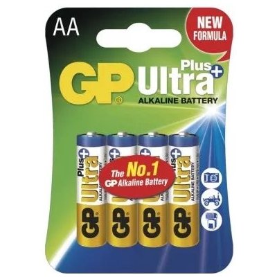 EMOS GP alkalická batéria ULTRA PLUS AA (LR6) 4BL B1721