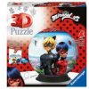 Ravensburger 3D Puzzle 11167 - Puzzle-Ball Miraculous - 72 Teile - Puzzle-Ball für Erwachsene und Kinder ab 6 Jahren (Hra)