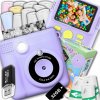 ZeeTech Digitálny Fotoaparát Pre Deti S Tlačiarňou + 32Gb Karta + 14 Roliek