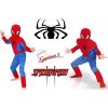 Spiderman -červeno-modrý S,M,L (veľkosť S,M,L)