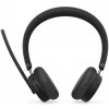 LEV Lenovo ANC Headset 6550 Slúchadlá s mikrofónom Bezdrôtový Pres hlavu Kancelária / call centrum USB Typ-C Bluetooth Čierna