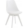 Stolička Linares, biela/biela