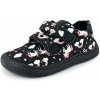 Dievčenské barefoot tenisky KORO BLACK UNI Protetika jednorožce čierne - 23
