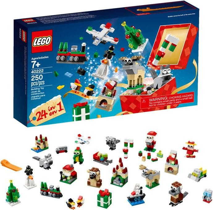 LEGO® 40222 Vánoční stavění 24 v 1