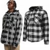 Brandit bunda Lumberjacket hooded Čierno-charcoal