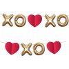 BANNER NA Deň sv. Valentína SRDCE Xo Xo