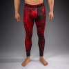 Pánske športové legíny Venum Wolf Atak - Black/Red Velikost: S