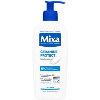 Mixa Ceramide Protect Body Lotion ochranné a hydratačné telové mlieko na suchú pokožku 400 ml pre ženy