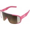 POC cyklistické slnečné okuliare Aspire Actinium Pink Translucent