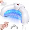 Výkonná LED UV lampa na nechty pre hybridnú manikúru a gély dual 268W GLOW YC57