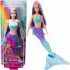 Barbie Kúzelná morská víla fialovo-modrá