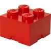 LEGO® úložný box 4 25 x 25 x 18 cm červená