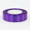 Stuha saténová - 32,9m (36 yardov) x 2,5 cm : fialová (intenzívna)