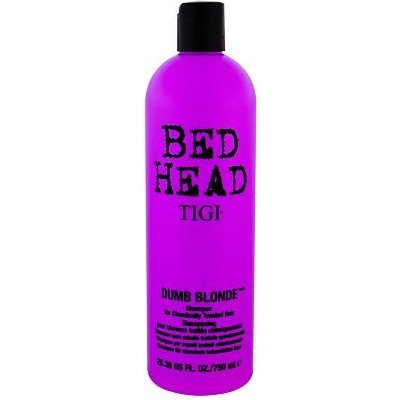 Tigi Bed Head Dumb Blonde 750 ml šampon pro poškozené vlasy pro ženy