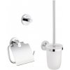 GROHE Essentials sada doplnkov pre toaletu 3v1 chróm 40407001