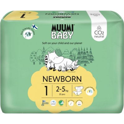 MUMMI BABY 1 Newborn 2–5 kg eko 25 ks