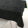 Biante Zamatový štvorcový obrus Velvet Prémium SVP-014 Čiernozelený 80x80 cm