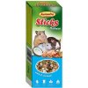 Avicentra Deluxe tyčinky s kokosom a orechmi pre malé hlodavce 2 x 60 g