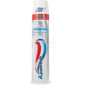 Aquafresh Whitening pump zubná pasta 100 ml