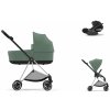 Cybex Platinum CYBEX Mios Travel Set + Cloud T i-Size leaf green 2025 chrome with black details