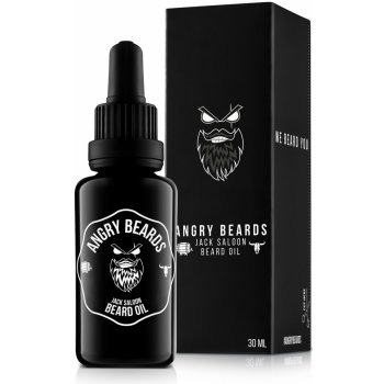 Angry Beards Jack Saloon olej na fúzy 30 ml