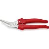 Knipex 95 05 185 kombinované nožnice 185 mm červená; 95 05 185
