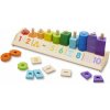 Melissa & Doug Drevené počítanie - tvary a čísla