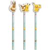 CyP Brands Pokémon ceruzka s gumou - Pikachu a Eevee - 3 ks