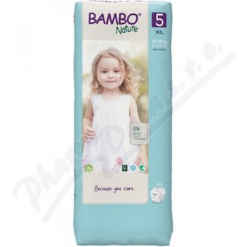 Bambo Nature Junior plenkové kalhotky 12-22 kg 54 ks