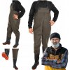 SWANEW brodiace nohavice / rybárske nohavice nylon s háčikmi 100% vodotesné