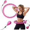 Hula hop s výstupkami TopMac 45 cm ružový