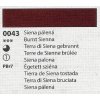 Umton Olejové farby 150ml 0043 Sienna pálená